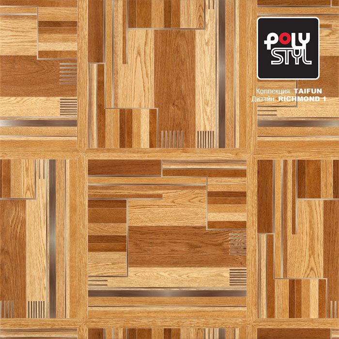 Линолеум бытовой "Polystyl" Taifun Richmond 1 (4м) — купить в Ярославле