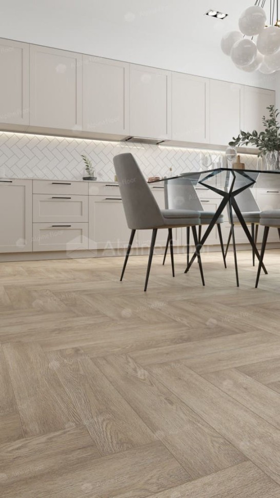 Виниловая плитка "Alpine Floor" Parquet LVT Дуб Ваниль Селект (590*118*2,5 мм) — купить в Ярославле