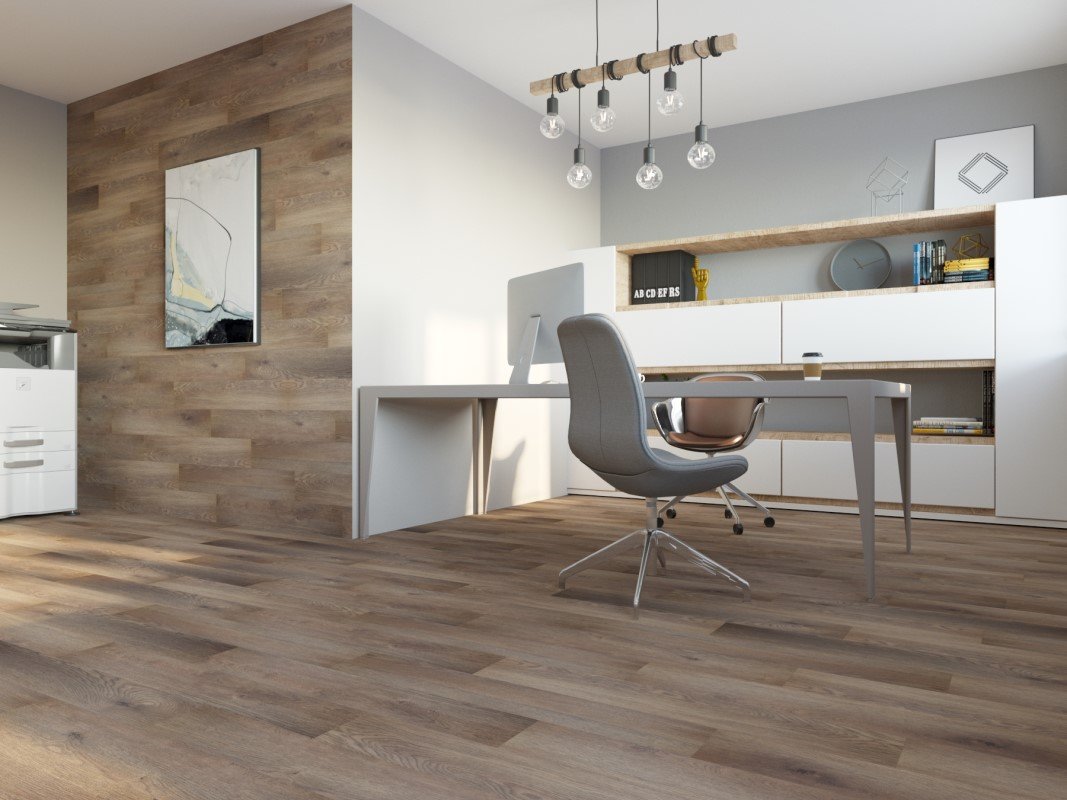 Замковая ПВХ плитка "Art Tile" Дуб Террас (920*150*4 мм) — купить в Ярославле