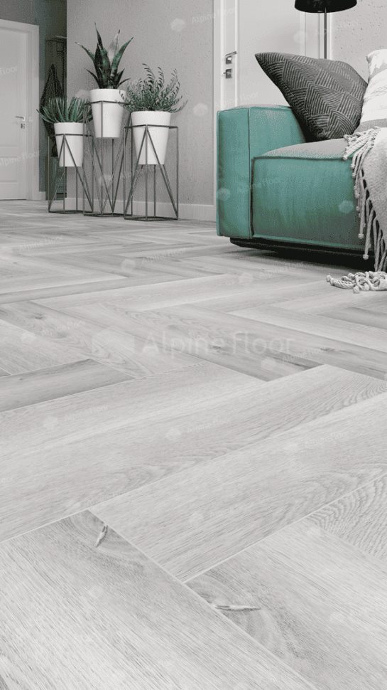 Виниловый ламинат "Alpine Floor" Parquet Light Дуб Лейтена (600*125*4 мм) — купить в Ярославле