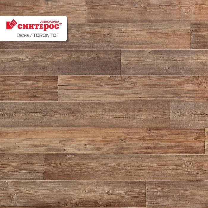 Линолеум бытовой "Синтерос" Весна Toronto 1 (1,5м) — купить в Ярославле