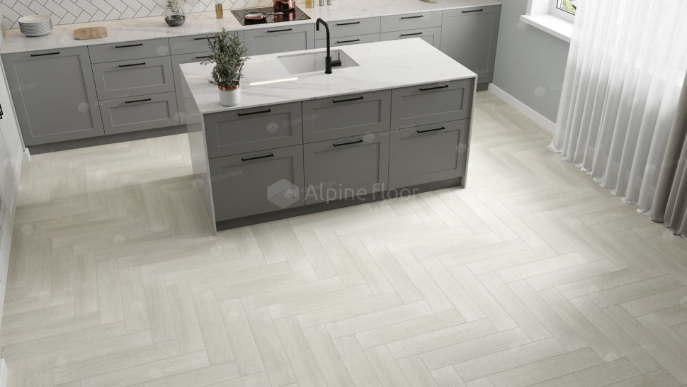 Виниловая плитка "Alpine Floor" Parquet LVT Зимний Лес (590*118*2,5 мм) — купить в Ярославле
