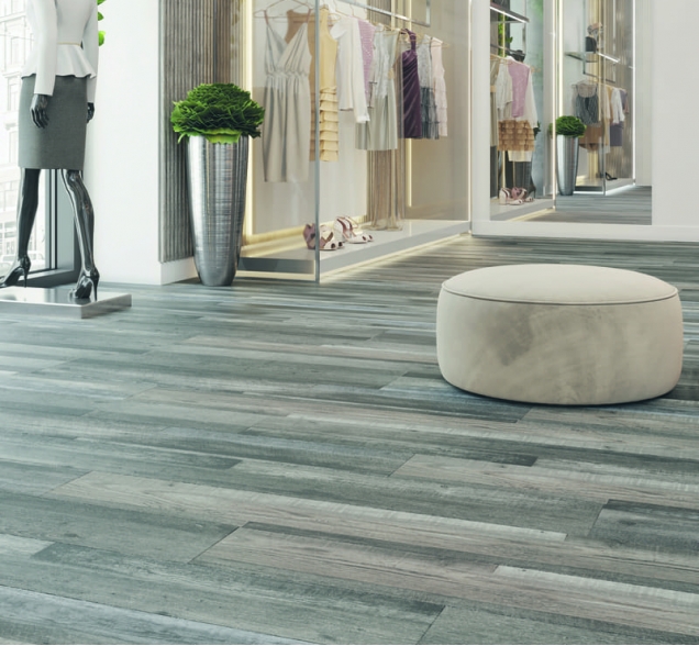 SPC ламинат "CronaFloor" Wood 4V Дуб Марсель (1200*180*4 мм) — купить в Ярославле