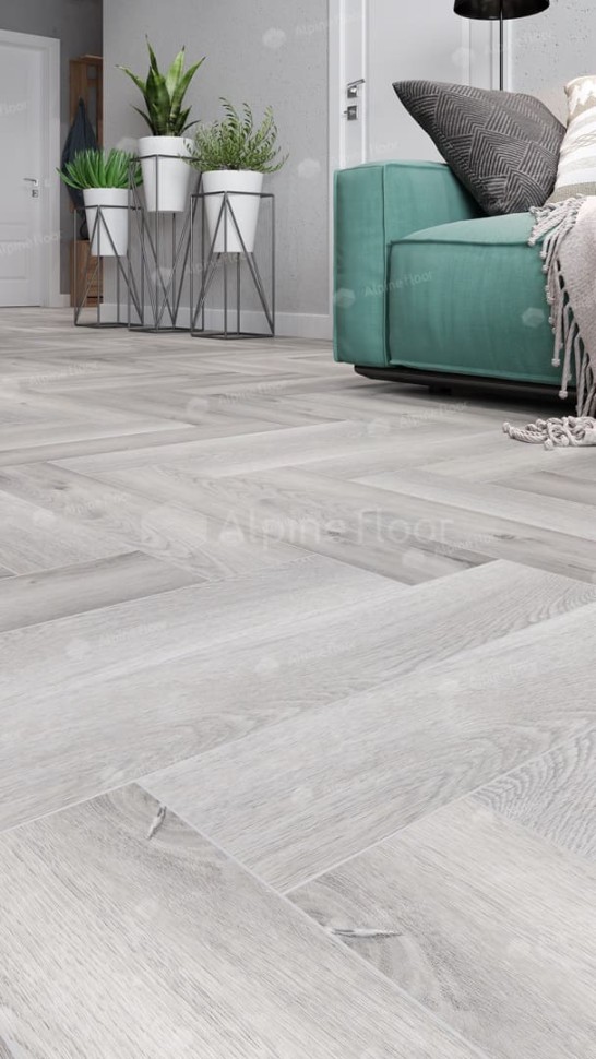 Виниловая плитка "Alpine Floor" Parquet LVT Дуб Лейтена (590*118*2,5 мм) — купить в Ярославле