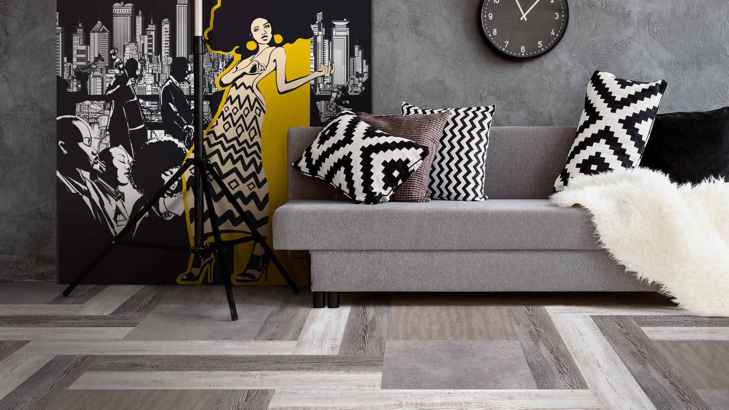 Виниловая плитка "Tarkett" Blues Brighton (457,2*457,2*3 мм) — купить в Ярославле