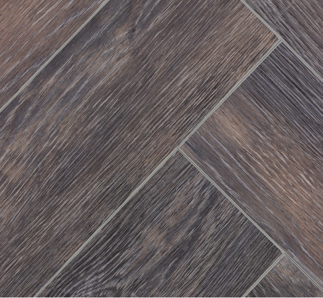 Виниловый ламинат SPC "Cronafloor" Herringbone Дуб Бордо (640*128*4,5 мм) — купить в Ярославле