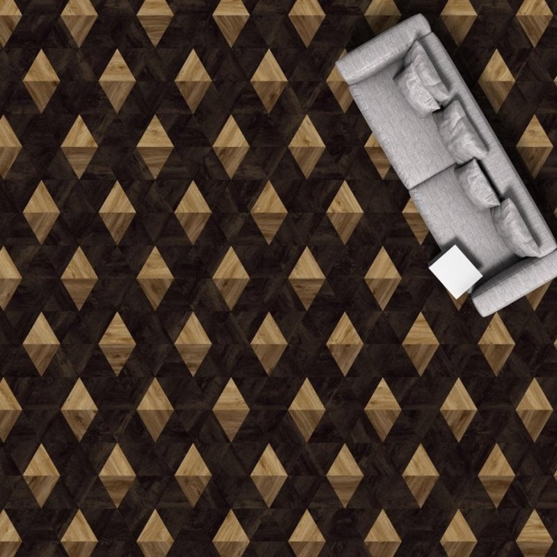 Виниловая плитка Triangles 363 (452,64*392*2,5 мм) — купить в Ярославле
