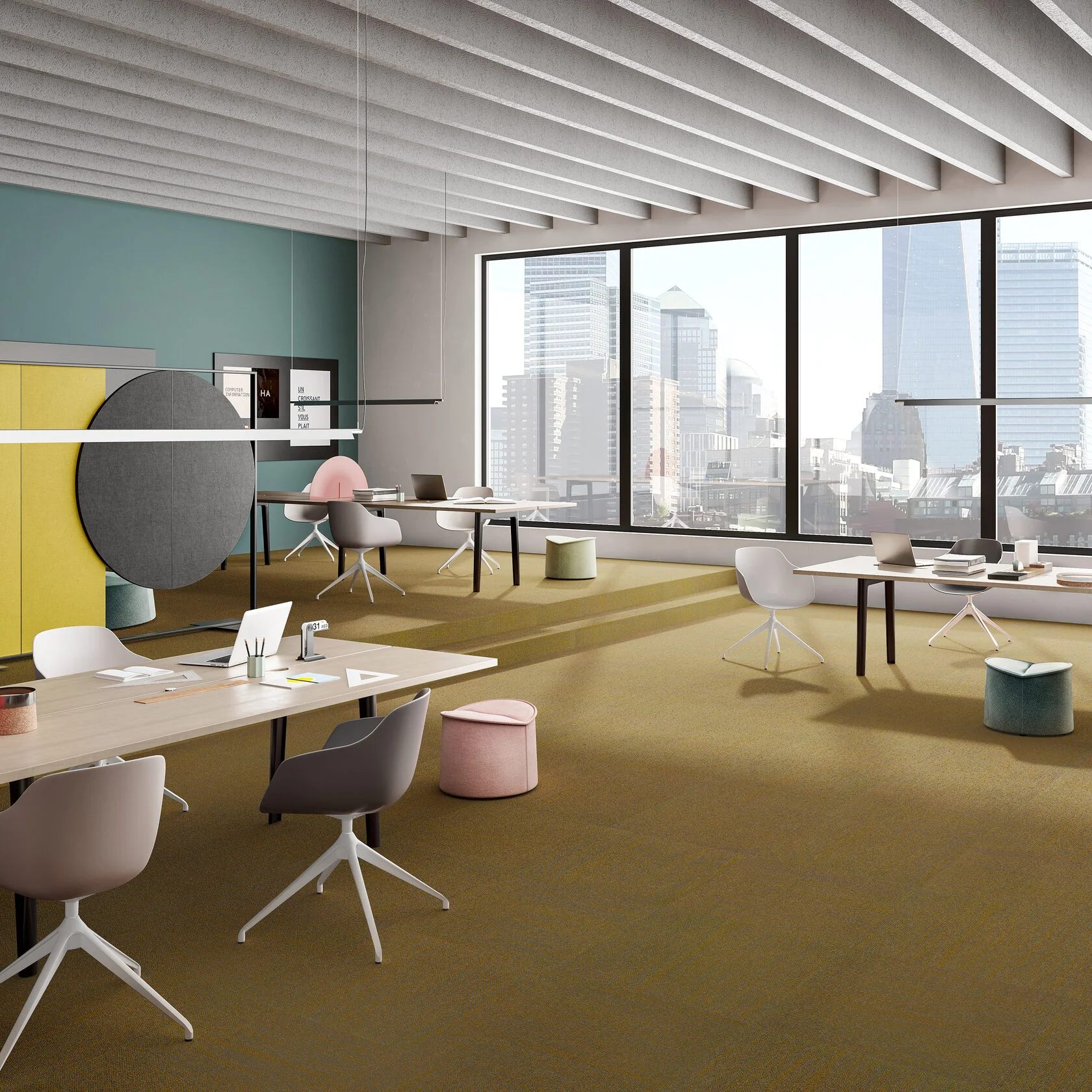 Ковровая плитка Marvel Tile 97 (500*500*6 мм) — купить в Ярославле