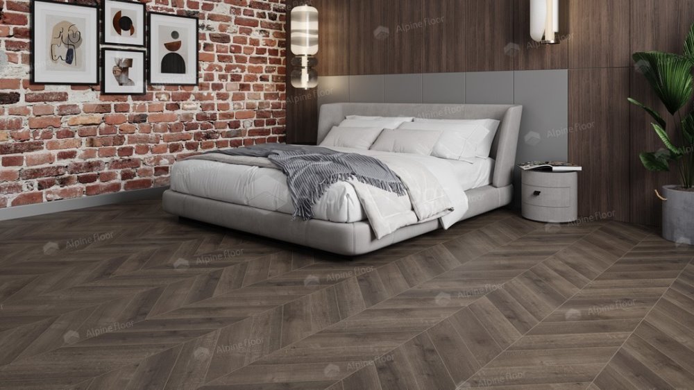 LVT плитка "Alpine Floor" Дуб Антарес (555*127*2,5 мм) — купить в Ярославле