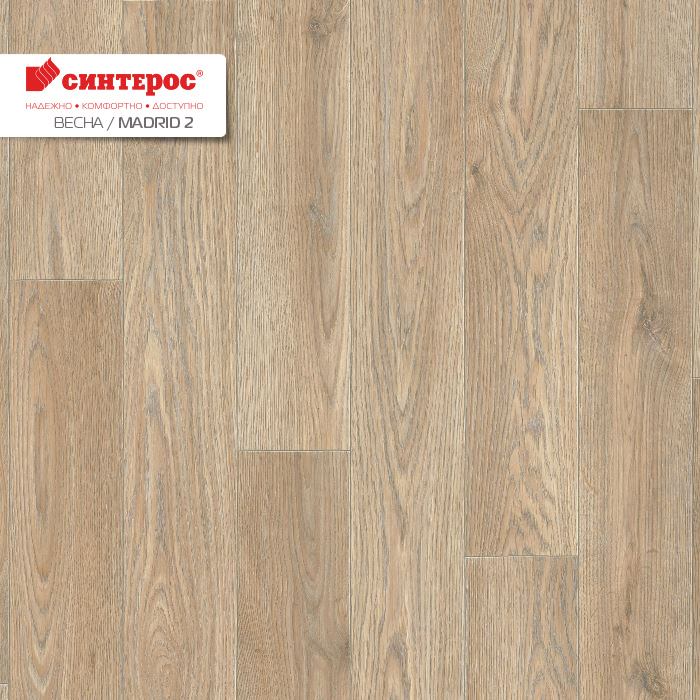 Линолеум бытовой "Синтерос" Весна Madrid 2 (3,5м) — купить в Ярославле
