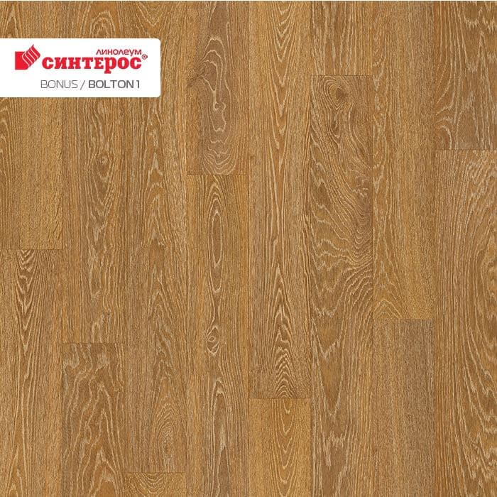Линолеум усиленный бытовой "Синтерос" Bonus Bolton 1 (3м) — купить в Ярославле