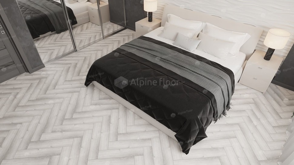 Виниловая плитка "Alpine Floor" Parquet LVT Дуб Альхена (590*118*2,5 мм) — купить в Ярославле