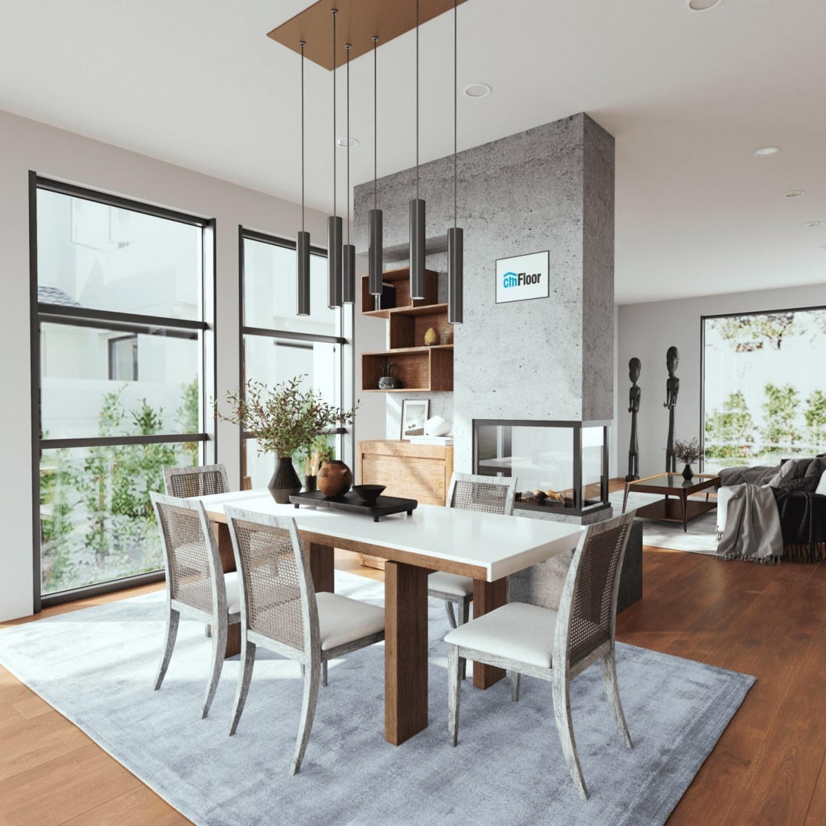 Виниловое напольное покрытие ScandiWood 18 Дуб Корица (180*1220*5 мм) — купить в Ярославле