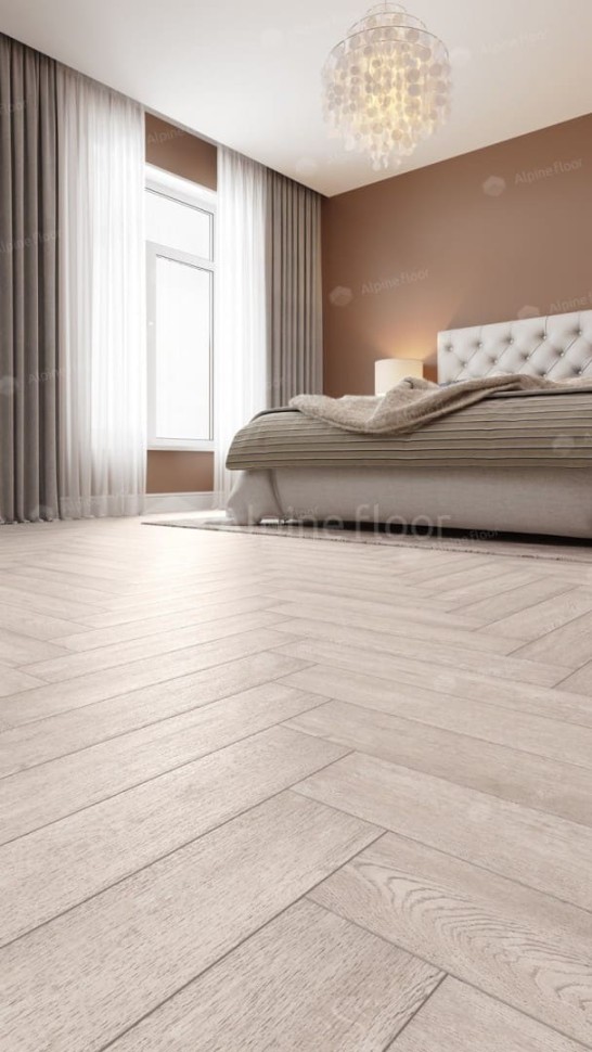 Виниловая плитка "Alpine Floor" Parquet LVT Голубой Лес (590*118*2,5 мм) — купить в Ярославле