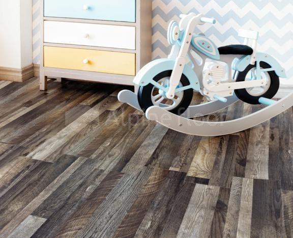 Кварцвиниловая плитка "Alpine Floor" Орех Состаренный (1219*184*3мм) — купить в Ярославле