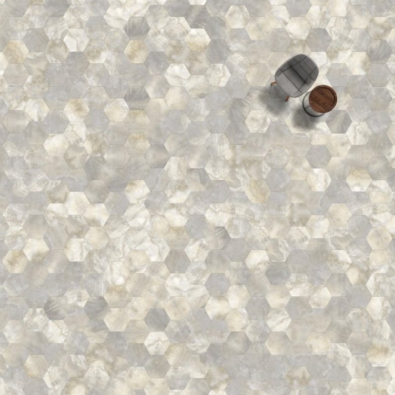 Виниловая плитка Big Hexagon 294 (452,64*392*2,5 мм) — купить в Ярославле