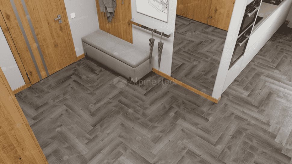Виниловый ламинат "Alpine Floor" Parquet Light Дуб Мерга (600*125*4 мм) — купить в Ярославле