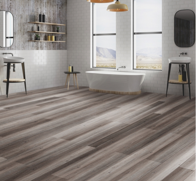 SPC ламинат "CronaFloor" Wood 4V Дуб Горный (1200*180*4 мм) — купить в Ярославле