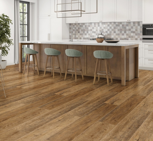 SPC ламинат "CronaFloor" Wood 4V Дуб Робуста (1200*180*4 мм) — купить в Ярославле