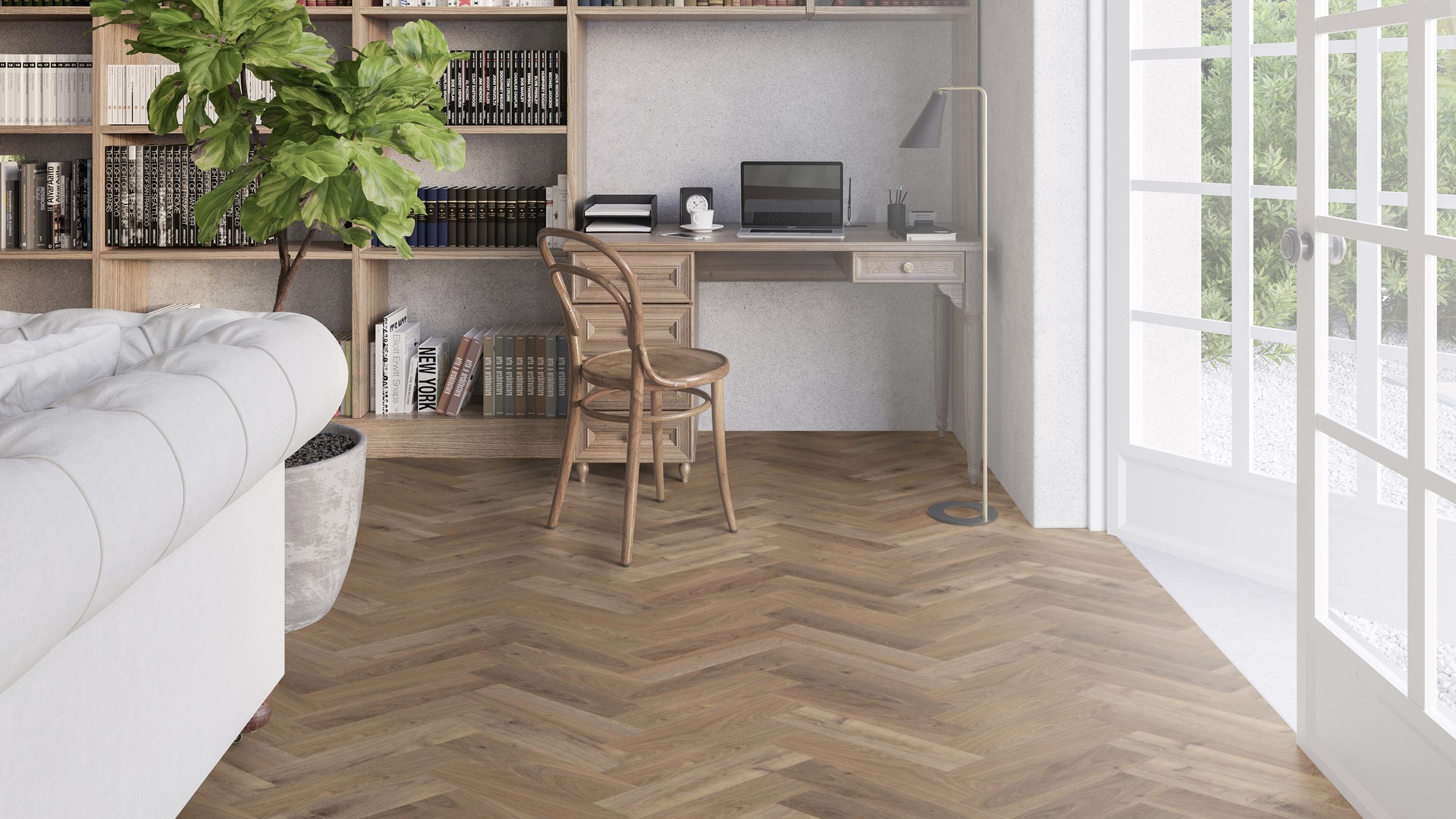 Кварцвиниловая плитка "Invictus" Highland Oak Roasted (406*102*2,5мм) — купить в Ярославле