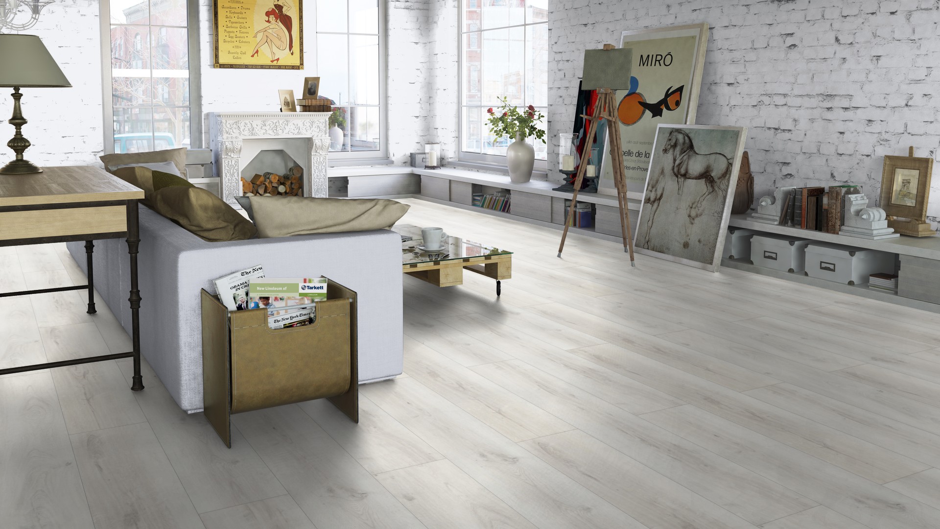 SPC ламинат "Tarkett" Deep House Patrick (1400*225*4,6 мм) — купить в Ярославле