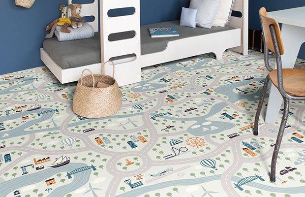 Линолеум бытовой "IVC" Neo Karta 82 (3м) — купить в Ярославле