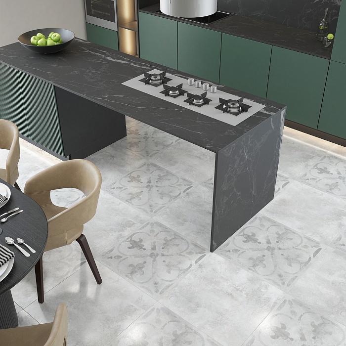 Керамогранит "Keramin" Турин (600*600 мм) Серый 1 — купить в Ярославле