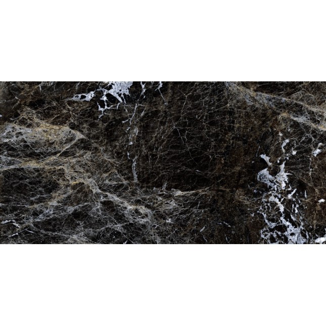 Керамогранит "Gresse" 600*1200 Simbel Carbon Чёрно-белый Мрамор — купить в Ярославле