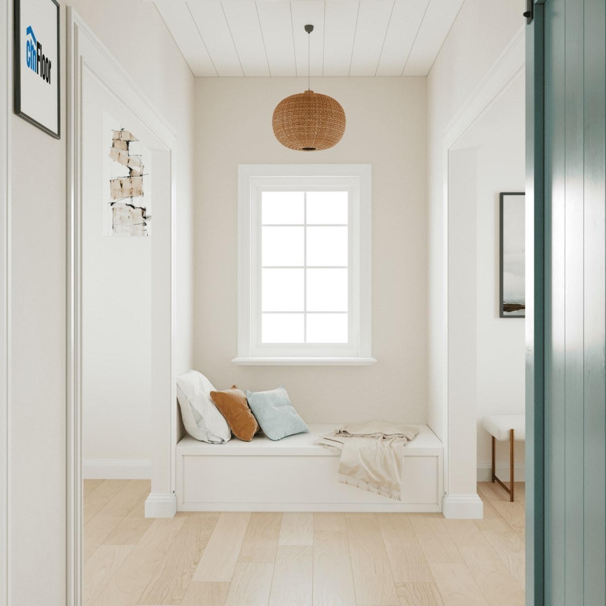 Виниловое напольное покрытие ScandiWood 20 Дуб Секвойя (180*1220*5 мм) — купить в Ярославле