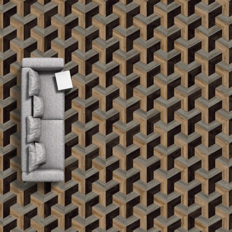 Виниловая плитка Mesh 416 (453*196*2,5 мм) — купить в Ярославле