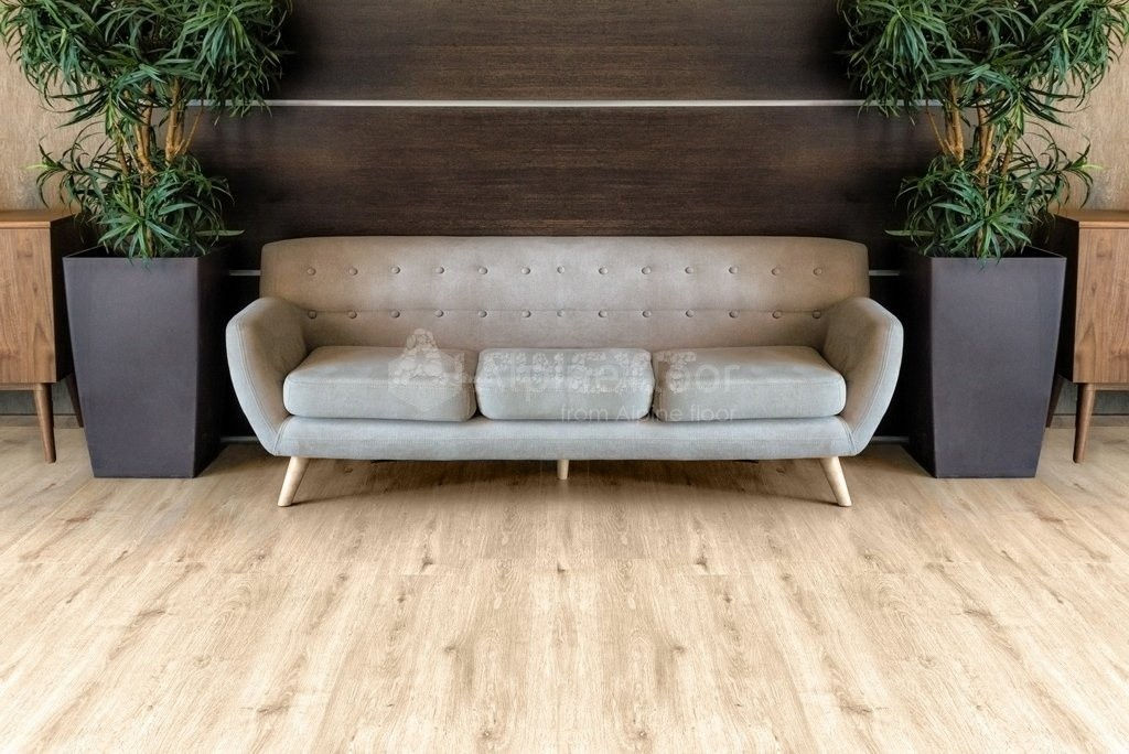 Замковая ПВХ плитка "Alpine Floor" Дуб Ваниль  (1220*183*4мм) — купить в Ярославле