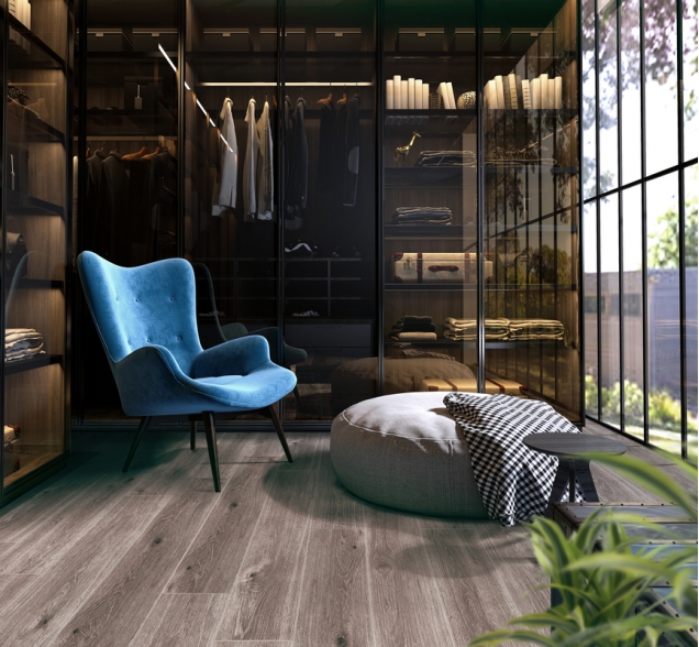 SPC ламинат "CronaFloor" Wood 4V Дуб Хельсинки (1200*180*4 мм) — купить в Ярославле