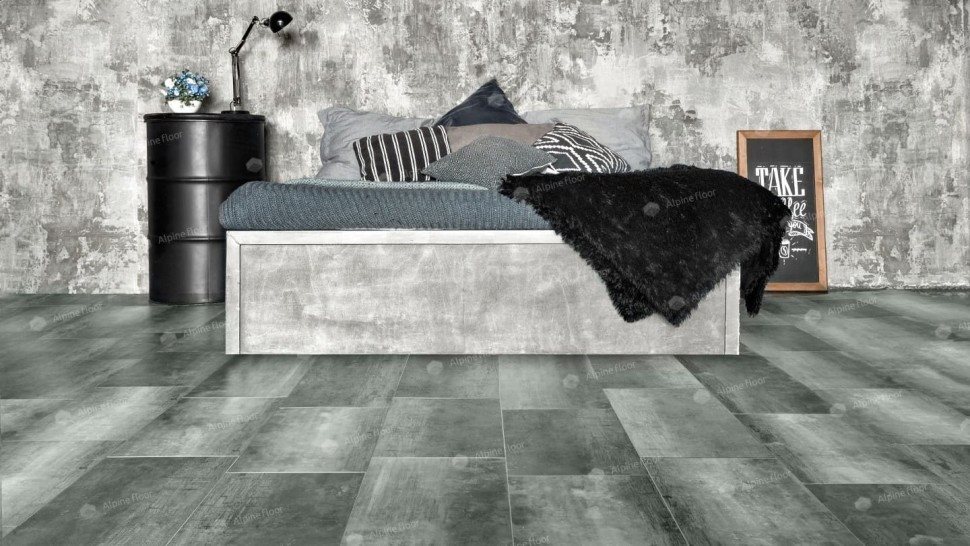 Виниловая плитка "Alpine Floor" Light Stone Корнуолл (608*303*2,5 мм) — купить в Ярославле