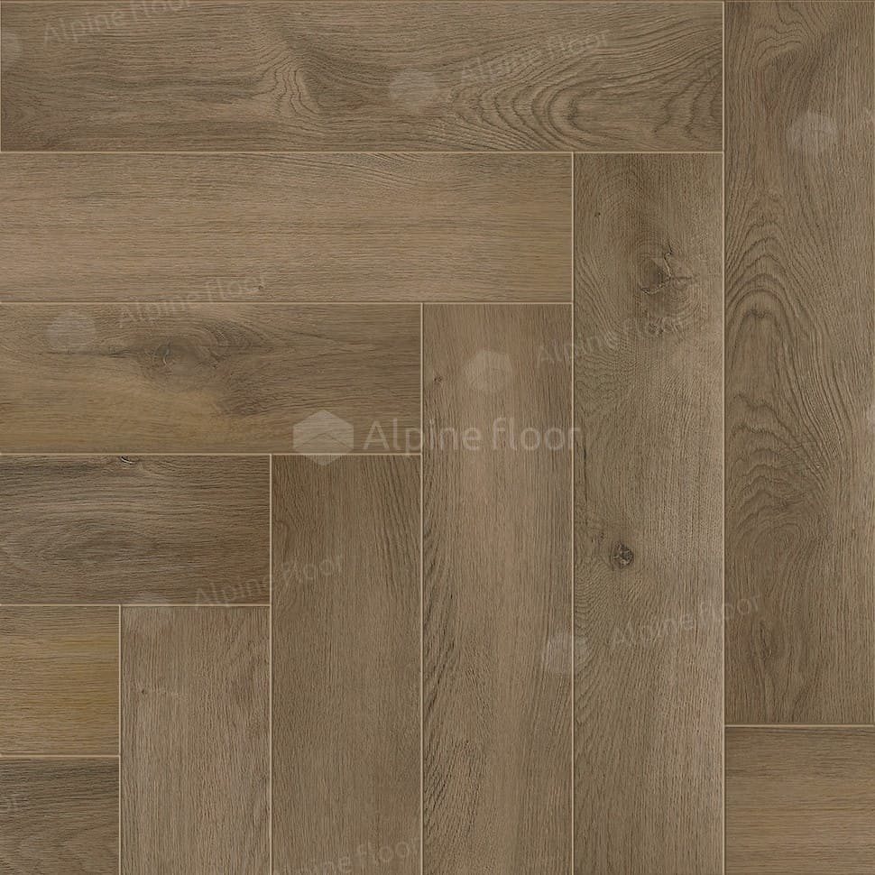 Виниловая плитка "Alpine Floor" Parquet LVT Дуб Насыщенный (590*118*2,5 мм) — купить в Ярославле