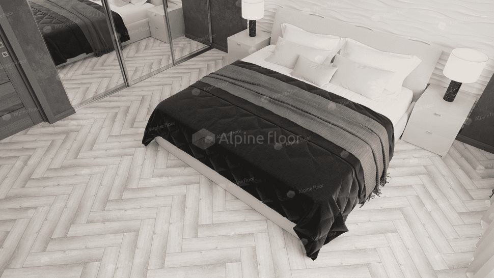 Виниловый ламинат "Alpine Floor" Parquet Light Дуб Альхена (600*125*4 мм) — купить в Ярославле