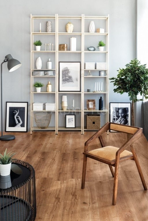 Замковая ПВХ плитка "Alpine Floor" Дуб Royal Синхронное тиснение  (1220*183*6мм) — купить в Ярославле