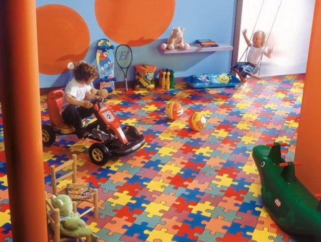 Линолеум бытовой "IVC" Neo Puzzle 50 (3,5м) — купить в Ярославле