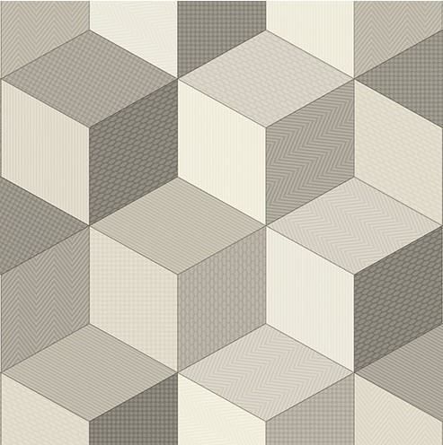 Линолеум бытовой "IVC" Bingo Cubes 83 (3м) — купить в Ярославле