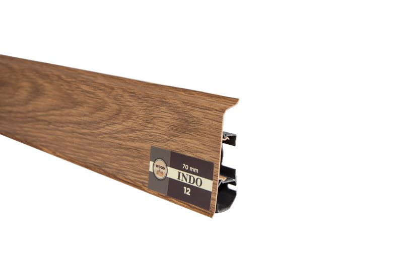 Плинтус "Arbiton" Indo Дуб Темный (2500*26*70 мм) — купить в Ярославле
