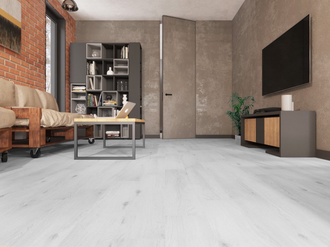 Замковая ПВХ плитка "Art Tile" Ясень Эдмонтон (920*150*4 мм) — купить в Ярославле