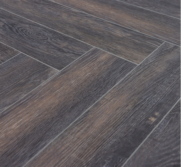 Виниловый ламинат SPC "Cronafloor" Herringbone Дуб Бордо (640*128*4,5 мм) — купить в Ярославле