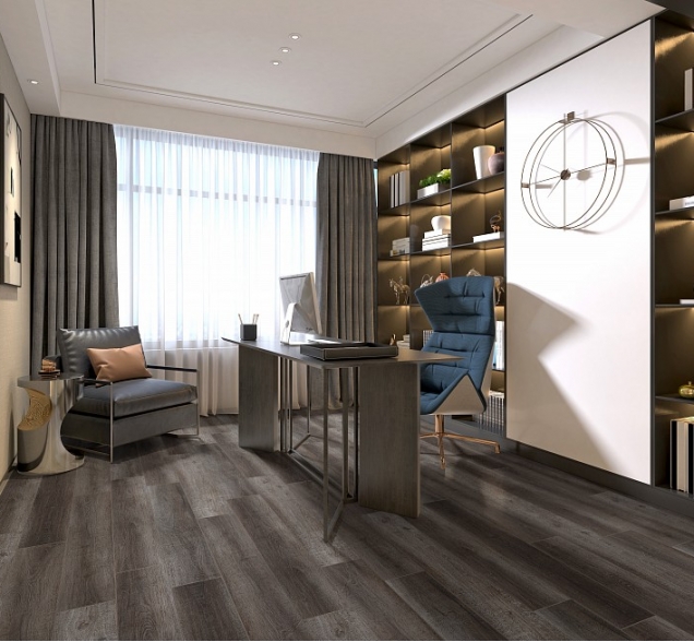 SPC ламинат "CronaFloor" Wood 4V Дуб Джакарта (1200*180*4 мм) — купить в Ярославле