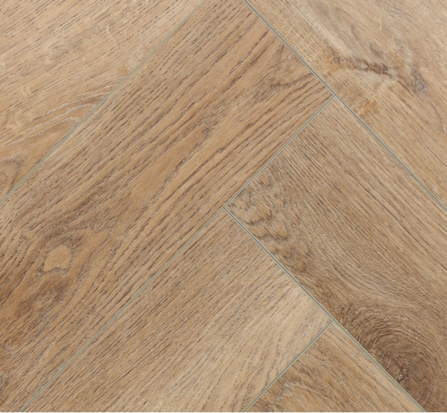 Виниловый ламинат SPC "Cronafloor" Herringbone Дуб Монпелье (640*128*4,5 мм) — купить в Ярославле