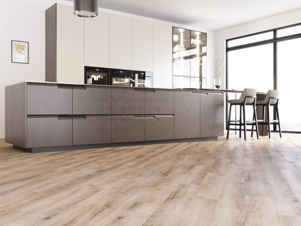 Замковая ПВХ плитка "Art Tile" Дуб Шеридан (920*150*4 мм) — купить в Ярославле