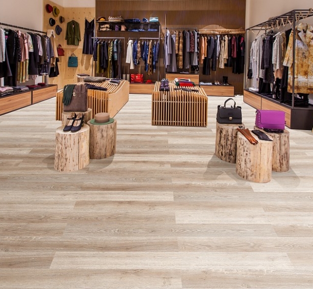 SPC ламинат "CronaFloor" Nano 4V Дуб Светлый (1200*180*3,5 мм) — купить в Ярославле