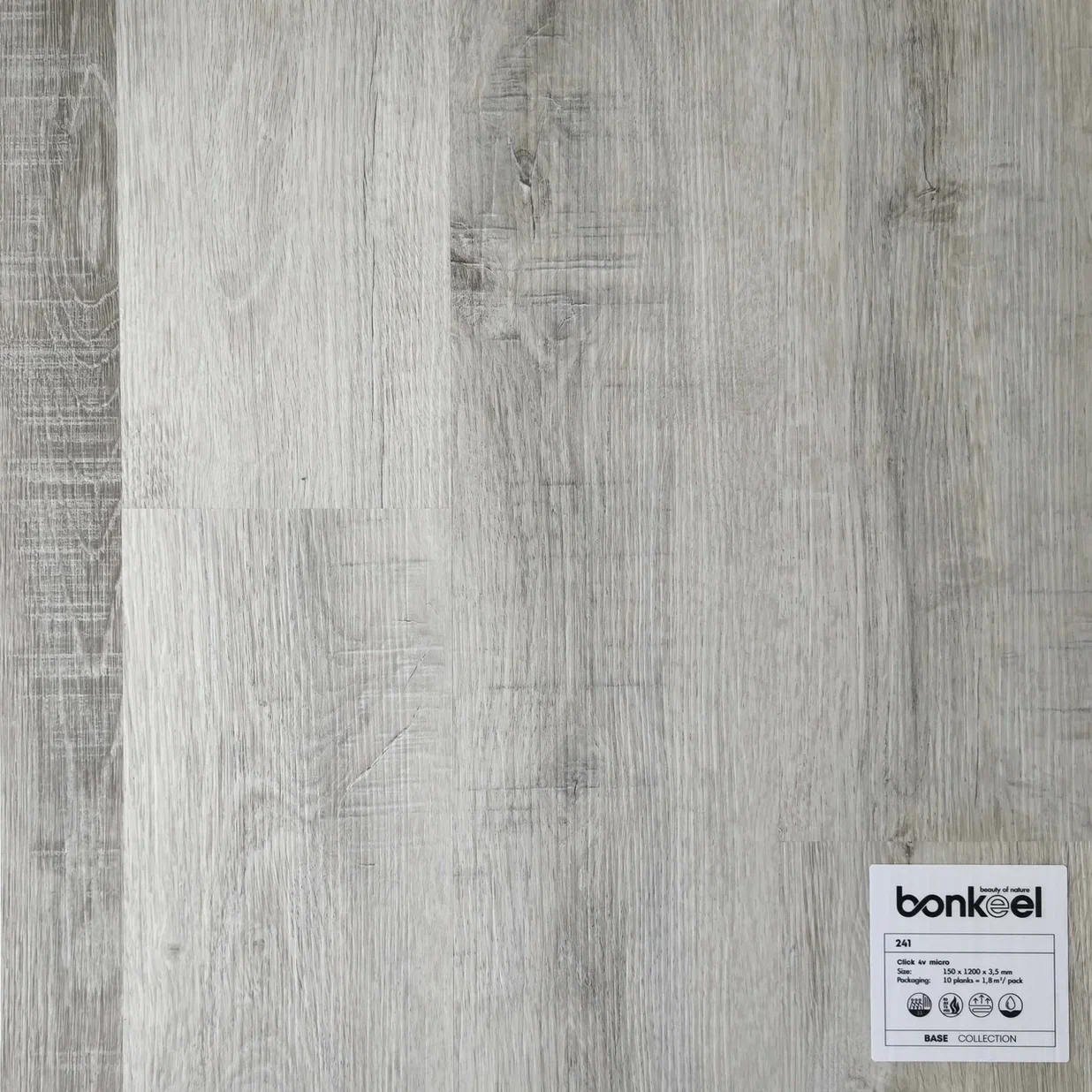 Плитка ПВХ "Bonkeel" Base New 241 (1220*150*3,5 мм) — купить в Ярославле