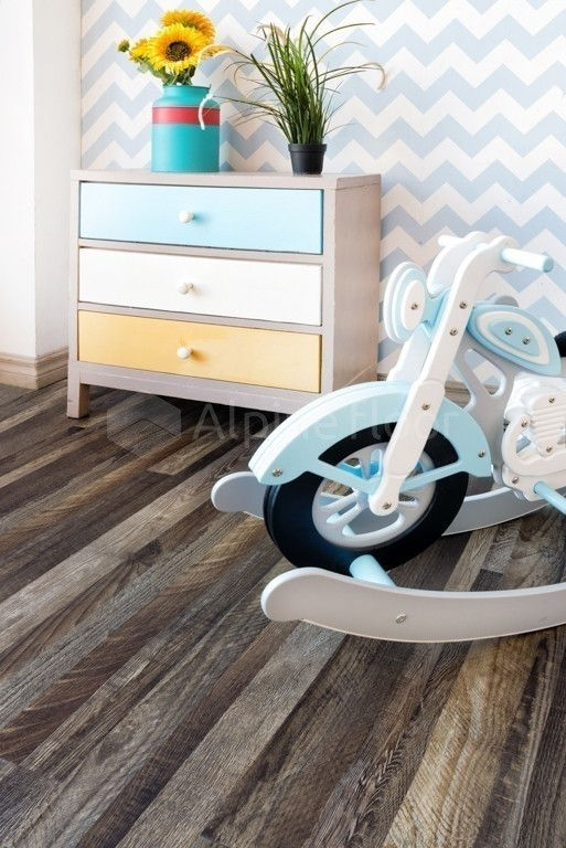 Кварцвиниловая плитка "Alpine Floor" Орех Состаренный  (1219*184*2мм) — купить в Ярославле