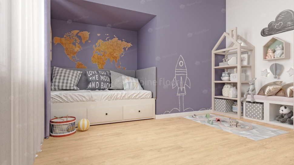 Виниловый ламинат "Alpine Floor" Classic Light MC Дуб Ваниль Селект (1220*183*3,5 мм) — купить в Ярославле