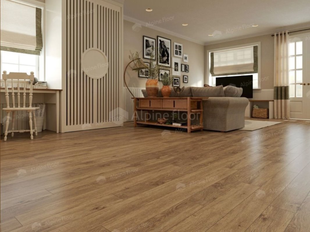 SPC Ламинат "Alpine Floor" Grand Sequoia Village Макадамия (1220*125*4 мм) — купить в Ярославле