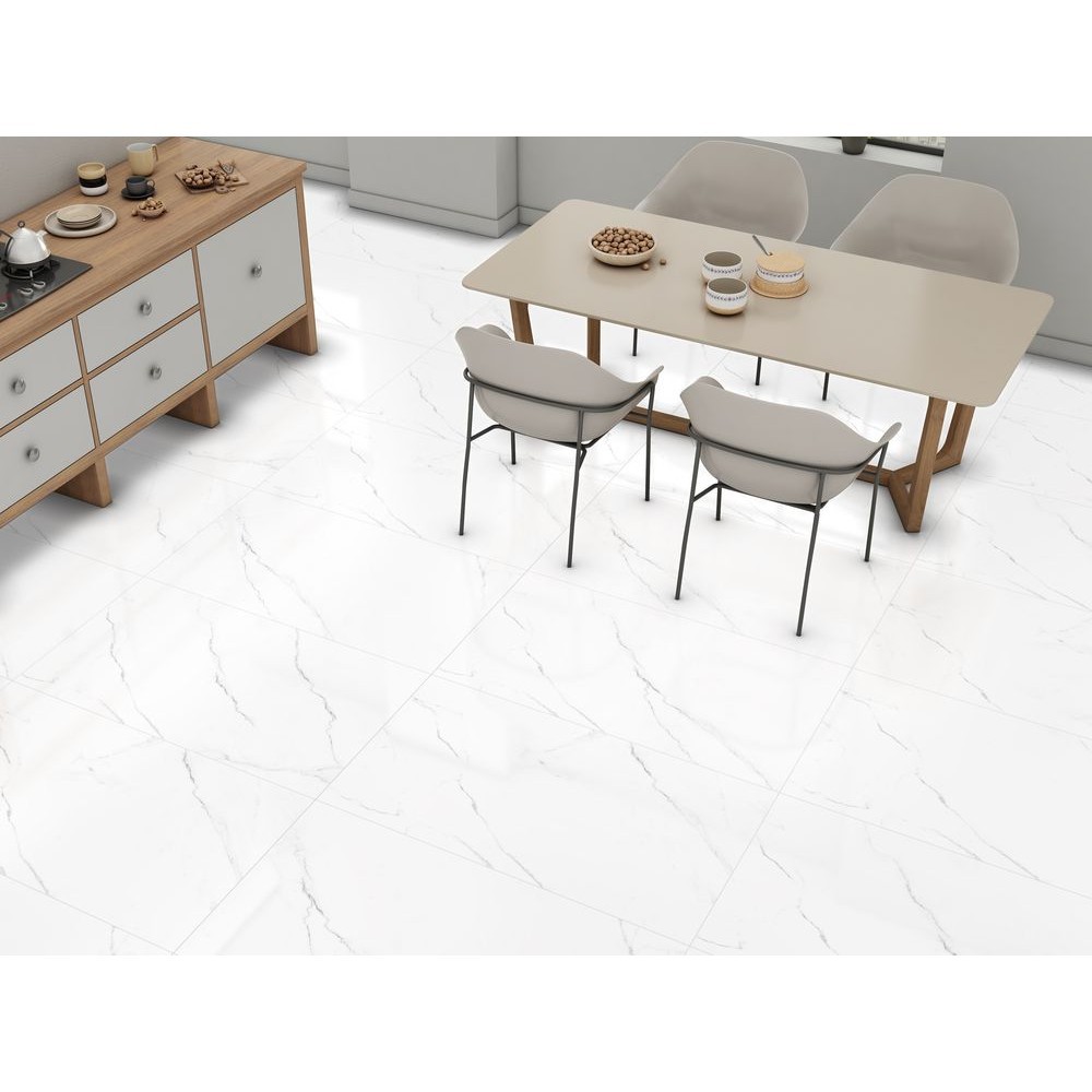 Керамогранит "Ennface" 600*1200 Carrara Bianco Матовый Белый — купить в Ярославле